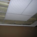 Монтаж подвесного акустического потолка. Здесь мы применили панели Illbruck. Их безусловный плюс - они не пылят.